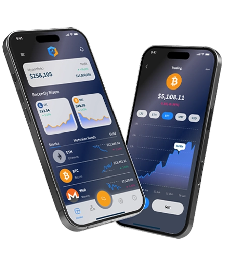 Luz Tradegain GPT Mobile Crypto Trading App